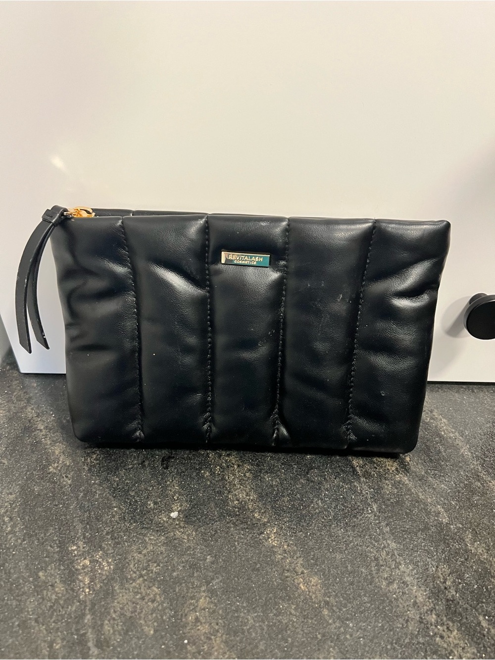 Revitalash Black Cosmetic Bag